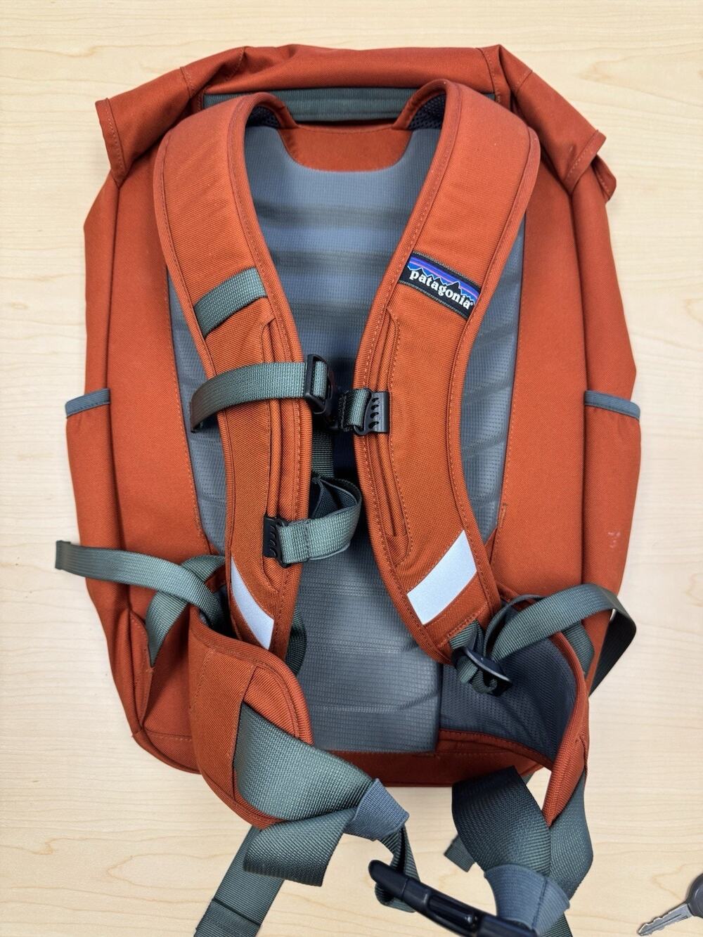 Patagonia Critical Mass Pack 48220 FA14 Burnt Orange Laptop Backpack Hiking